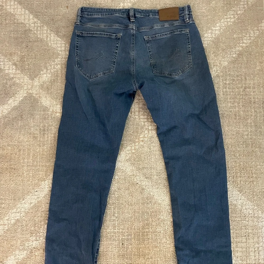 Heritage Dark Blue Skinny Jeans - Picture 2 of 5